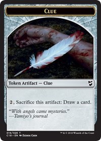 Clue // Construct (021) Double-sided Token Clue // Construct (021) Double-sided Token